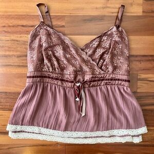 Vintage Lane Bryant Lace Tank Top